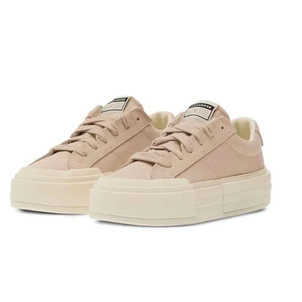 NEW Converse Chuck Taylor All Star Cruise Sneakers W12 M10.5 Beige PlatformRetro - Picture 2 of 15
